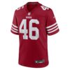 jon weeks san francisco 49ers nike team game jersey scarlet clowdercats sf6b1.jpg