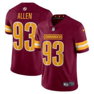 jonathan allen washington commanders nike vapor limited jersey burgundy clowdercats cnrzh.jpg
