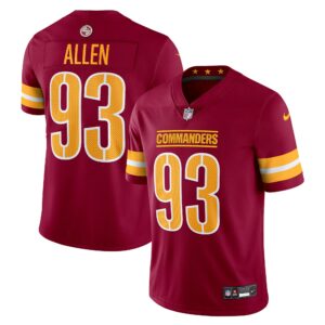 jonathan allen washington commanders nike vapor untouchable limited jersey burgundy clowdercats qvgmk.jpg