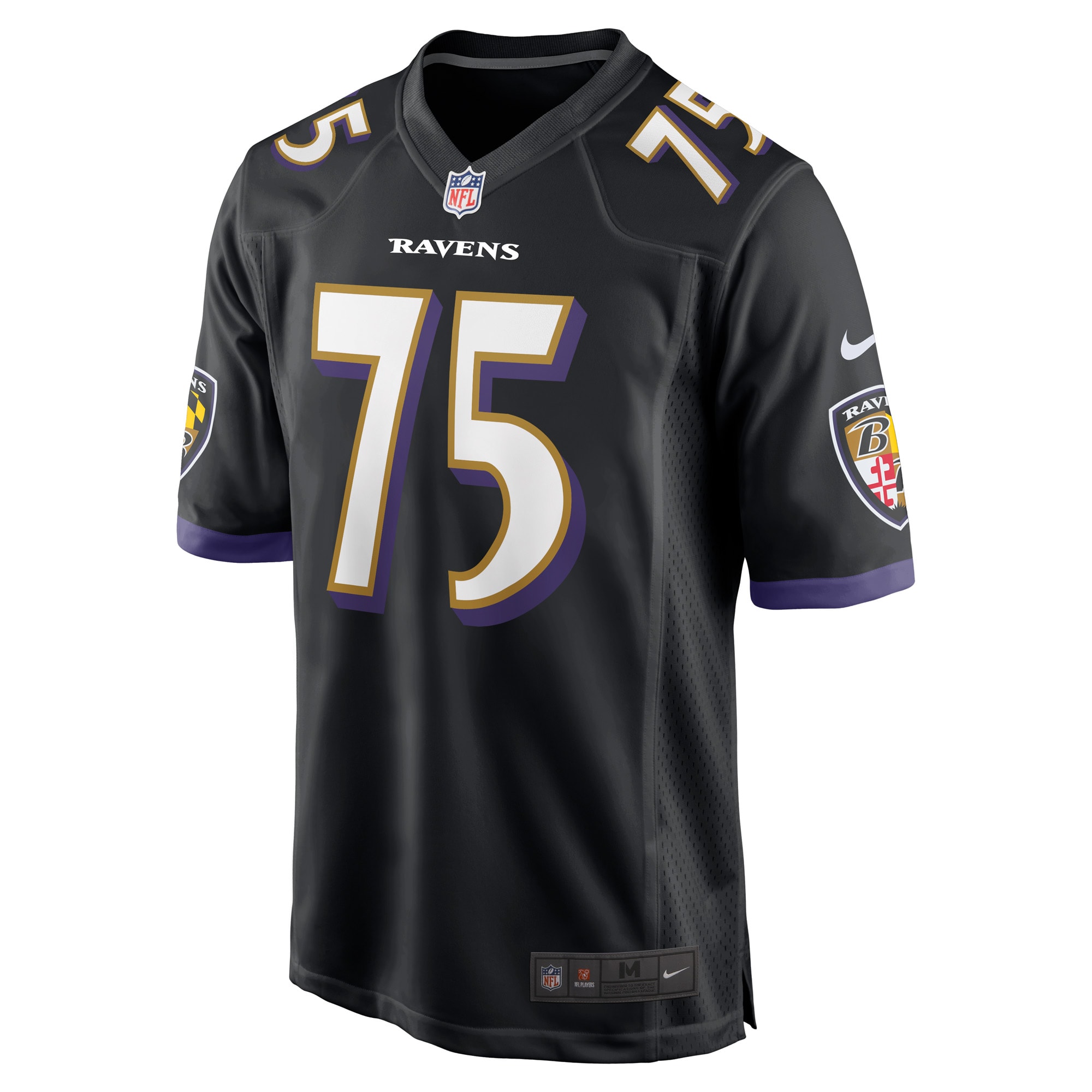 jonathan ogden baltimore ravens nike retired player alternate game jersey black clowdercats xbint.jpg