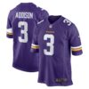 jordan addison minnesota vikings nike game jersey purple clowdercats wikhf.jpg
