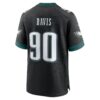 jordan davis philadelphia eagles nike alternate game jersey black clowdercats sikbu.jpg