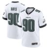 jordan davis philadelphia eagles nike white game jersey white clowdercats iekv5.jpg