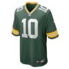 jordan love green bay packers nike player game jersey green clowdercats tx71v.jpg