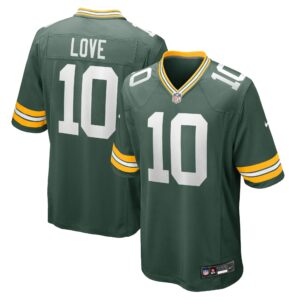 jordan love green bay packers nike player game jersey green clowdercats uf0dk.jpg