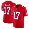 josh allen buffalo bills nike vapor fuse limited jersey red clowdercats hxwl3.jpg