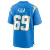 josh fuga los angeles chargers nike team game jersey powder blue clowdercats kkxel.jpg