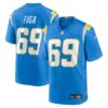 josh fuga los angeles chargers nike team game jersey powder blue clowdercats s2axt.jpg
