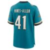 josh hines allen jacksonville jaguars nike prowler throwback player game jersey teal clowdercats xaq7d.jpg