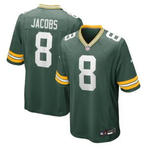 josh jacobs green bay packers nike team game jersey green clowdercats ptlzu.jpg