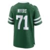 josh myers new york jets nike team game jersey legacy green clowdercats vor7m.jpg