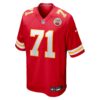 josh simmons kansas city chiefs nike 2025 nfl draft first round pick game jersey red clowdercats bcnoq.jpg
