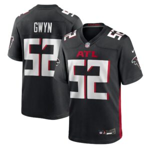 jovaughn gwyn atlanta falcons nike team game jersey black clowdercats 37qoh.jpg