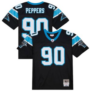 julius peppers carolina panthers mitchell ness big tall 2003 alternate legacy retired player jersey black clowdercats uqtax.jpg