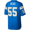 junior seau los angeles chargers mitchell ness legacy replica jersey powder blue clowdercats vkjrx.jpg