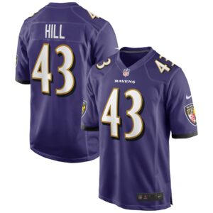 justice hill baltimore ravens nike game jersey purple clowdercats jgi0e.jpg