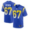 justin dedich los angeles rams nike game jersey royal clowdercats 2ep3o.jpg