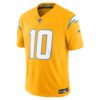 justin herbert los angeles chargers nike alternate charger power vapor fuse limited jersey gold clowdercats 73gnt.jpg
