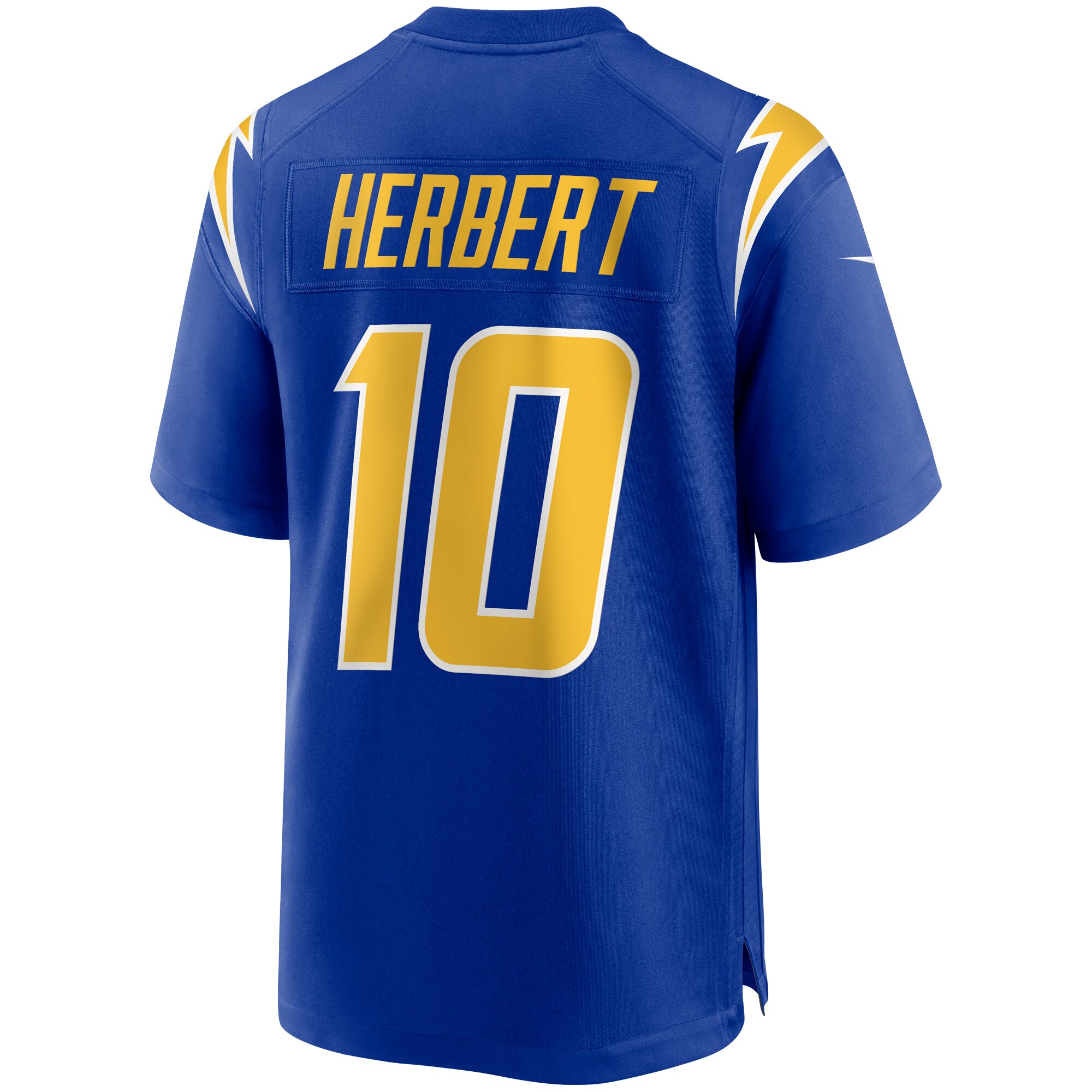 justin herbert los angeles chargers nike alternate game jersey royal clowdercats nybcs.jpg
