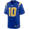 justin herbert los angeles chargers nike alternate game jersey royal clowdercats nynys.jpg