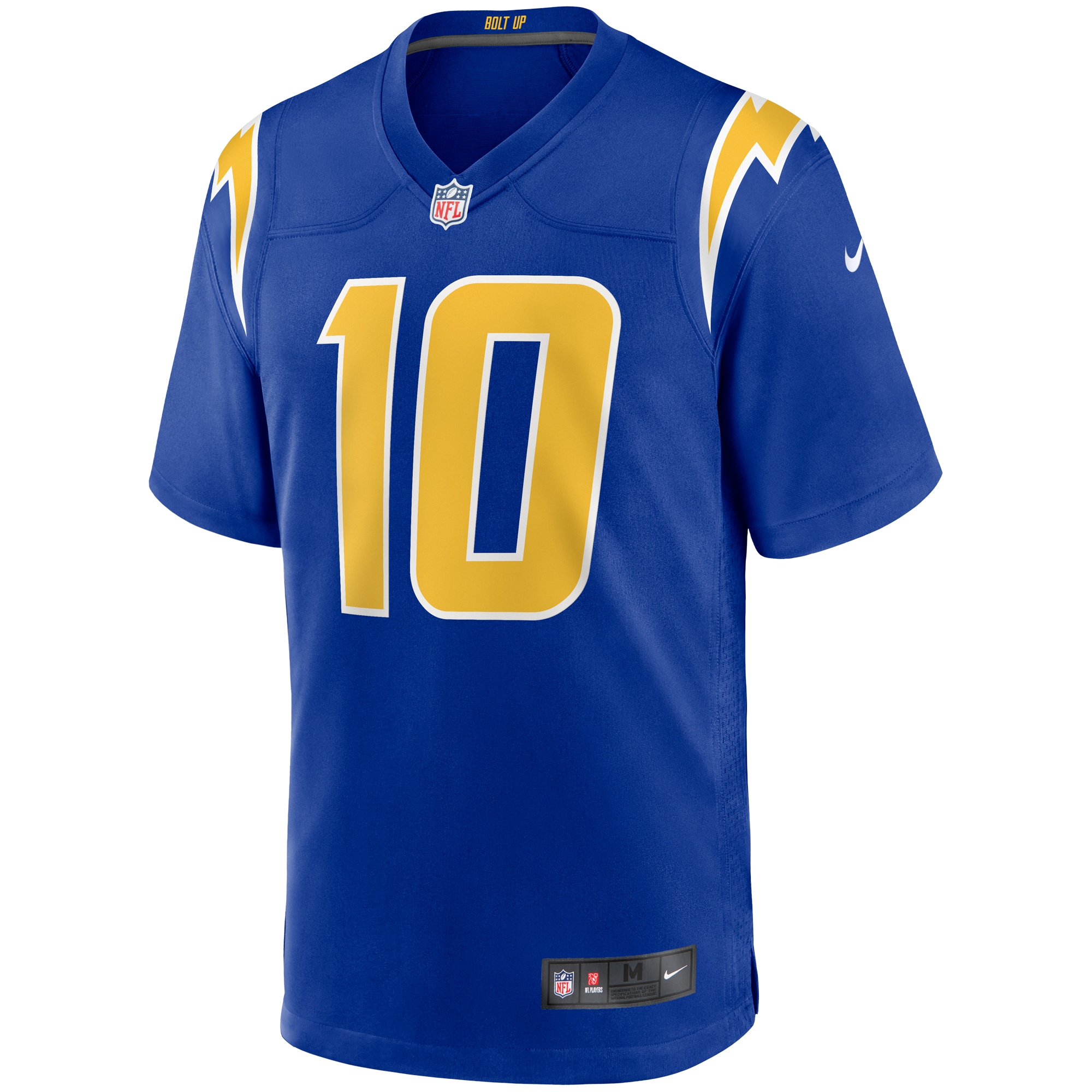 justin herbert los angeles chargers nike alternate game jersey royal clowdercats nynys.jpg