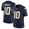 justin herbert los angeles chargers nike alternate super chargers vapor fuse limited jersey navy clowdercats rkbdg.jpg