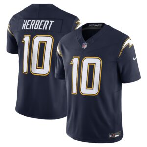 justin herbert los angeles chargers nike alternate super chargers vapor fuse limited jersey navy clowdercats rkbdg.jpg