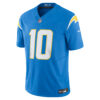 justin herbert los angeles chargers nike vapor fuse limited jersey powder blue clowdercats 5lsyq.jpg
