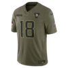 justin jefferson minnesota vikings nike 2025 salute to service limited jersey olive clowdercats tx5w9.jpg