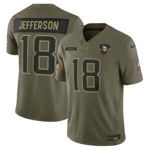 justin jefferson minnesota vikings nike 2025 salute to service limited jersey olive clowdercats w32n8.jpg