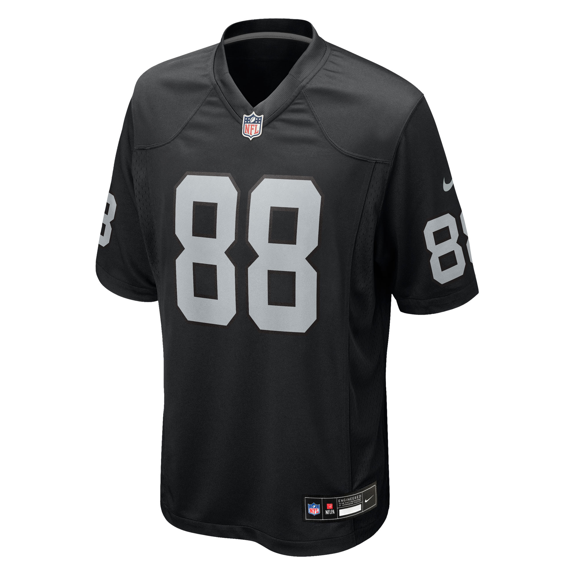 justin shorter las vegas raiders nike team game jersey black clowdercats olst8.jpg