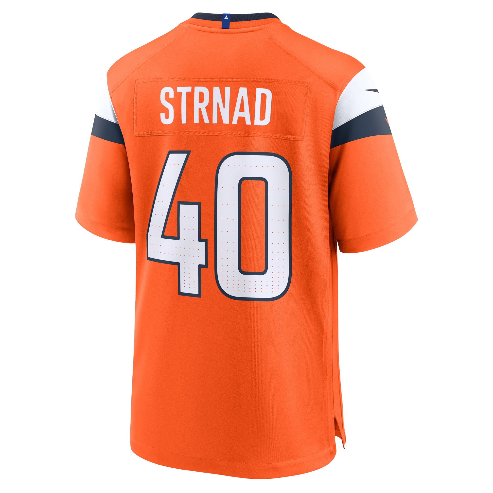 justin strnad denver broncos nike team game jersey orange clowdercats jlqfh.jpg