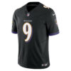justin tucker baltimore ravens nike vapor fuse limited jersey black clowdercats 2oag5