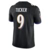 justin tucker baltimore ravens nike vapor fuse limited jersey black clowdercats lbu4h.jpg
