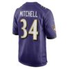 keaton mitchell baltimore ravens nike game jersey purple clowdercats 8reh6.jpg