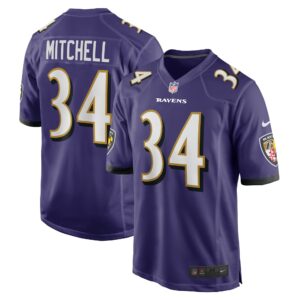 keaton mitchell baltimore ravens nike game jersey purple clowdercats y9thz.jpg