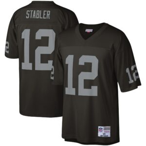 ken stabler las vegas raiders mitchell ness legacy replica jersey black clowdercats ukleb.jpg