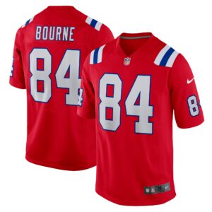 kendrick bourne new england patriots nike alternate game jersey red clowdercats tkjdu.jpg