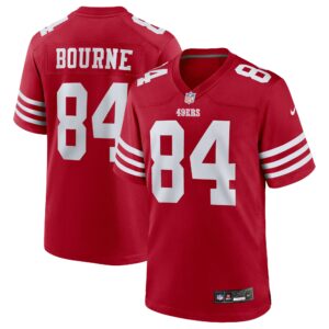 kendrick bourne san francisco 49ers nike team game jersey scarlet clowdercats c6j7k.jpg