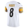kenny pickett pittsburgh steelers nike vapor fuse limited jersey white clowdercats u26ev.jpg