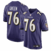 kenyon green baltimore ravens nike team game jersey purple clowdercats vqdld.png