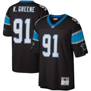 kevin greene carolina panthers mitchell ness legacy replica jersey black clowdercats b31lv.jpg
