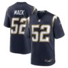 khalil mack los angeles chargers nike alternate super chargers game player jersey navy clowdercats mr4so.jpg