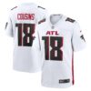 kirk cousins atlanta falcons nike game player jersey white clowdercats ebbx9.jpg