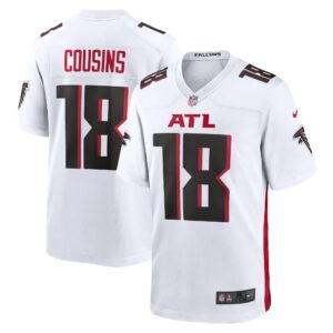 kirk cousins atlanta falcons nike game player jersey white clowdercats ebbx9.jpg