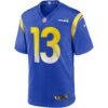 kurt warner los angeles rams nike game retired player jersey royal clowdercats alre6.jpg