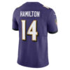 kyle hamilton baltimore ravens nike vapor fuse limited jersey purple clowdercats j2frf.jpg