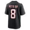 kyle pitts sr atlanta falcons nike alternate game jersey black clowdercats ycqa1.jpg