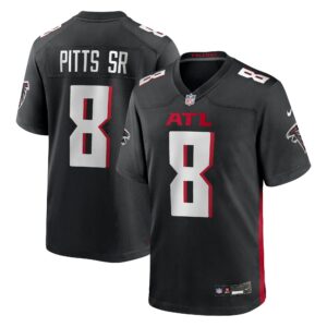 kyle pitts sr atlanta falcons nike team game jersey black clowdercats ruoto.jpg