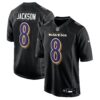 lamar jackson baltimore ravens nike fashion jersey carbon black clowdercats lgu1x.jpg